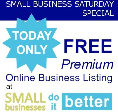 Small Business Saturday Business Listing