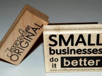 Small Businesses Do It Better Custom Stamp by Jessica Lynn Originals